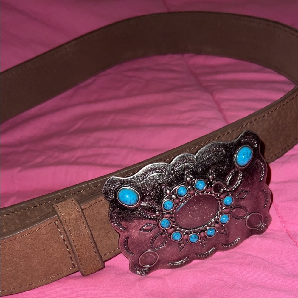 Western accessory belt
